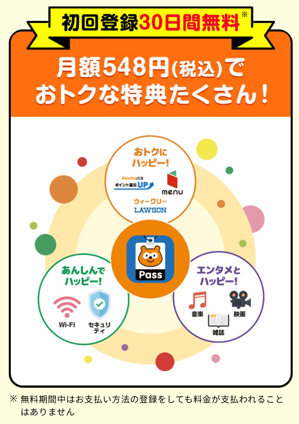 オートチャージ設定画面